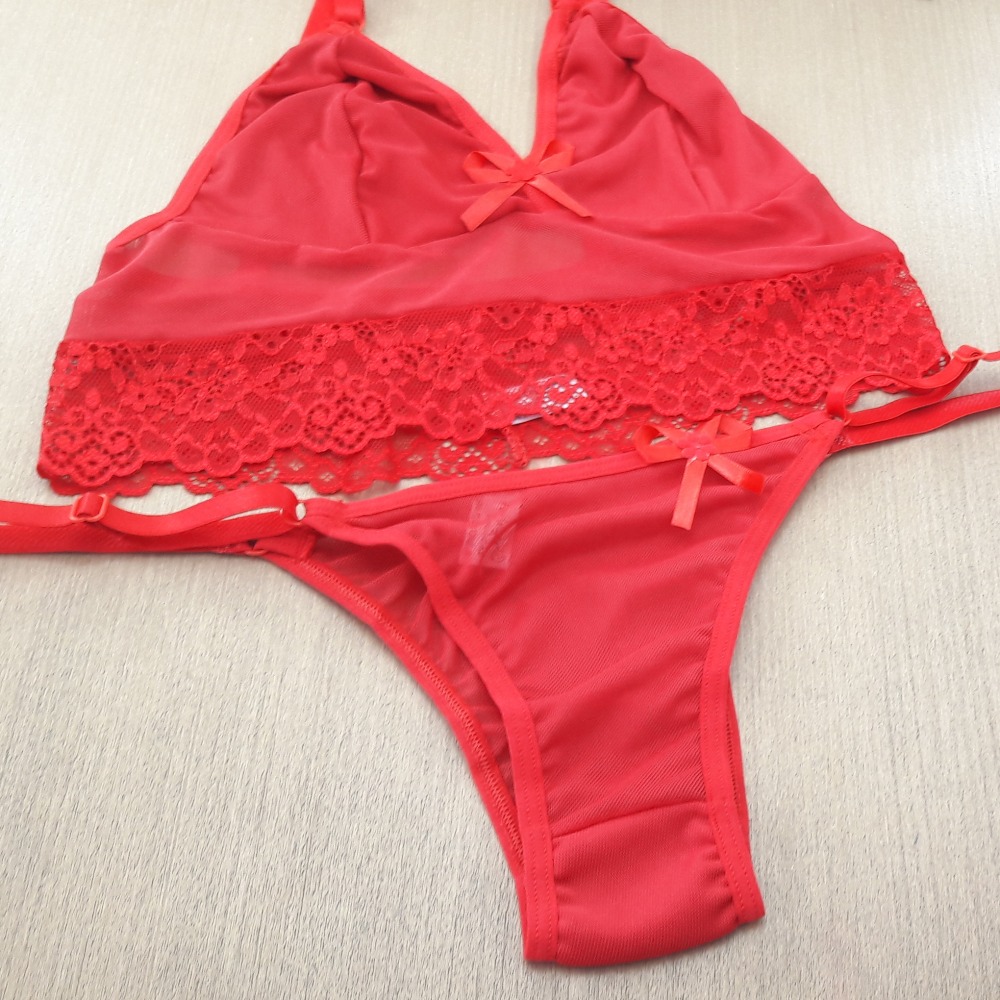 Conjunto Tule Sensualle Lingerie Br Atacado Para Revenda