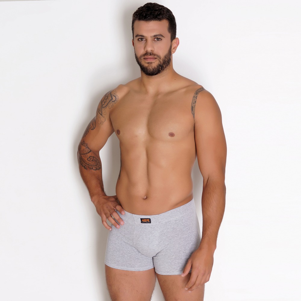 Cueca Boxer Cotton Embutida Lingerie BR Atacado Para