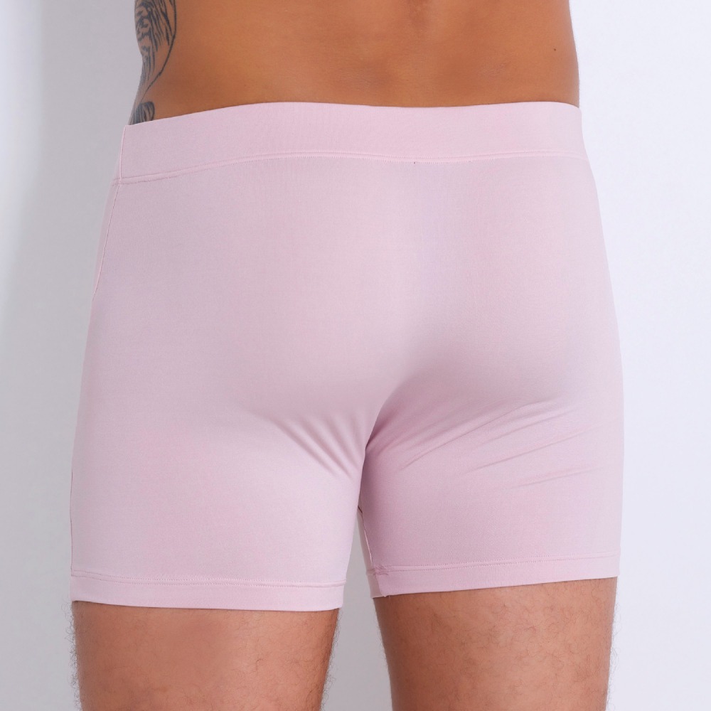 Cueca Boxer Em Microfibra El Stico Embutido Lingerie Br