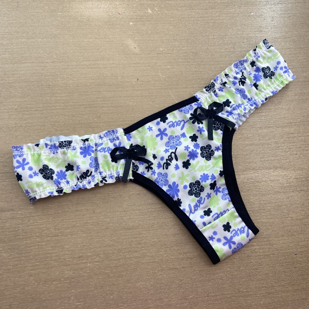 Tanga Raqueli Viés Preto/ Estampas Variadas