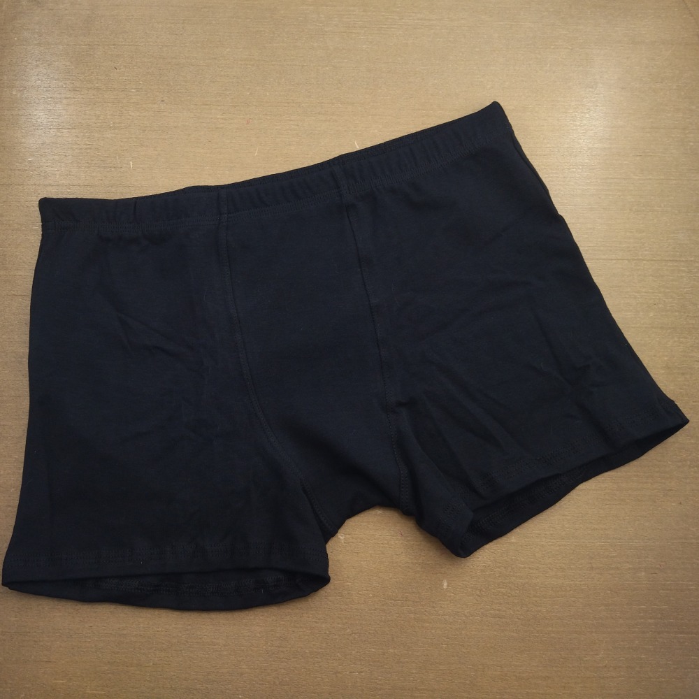 Cueca Boxer Cotton Embutida Preto