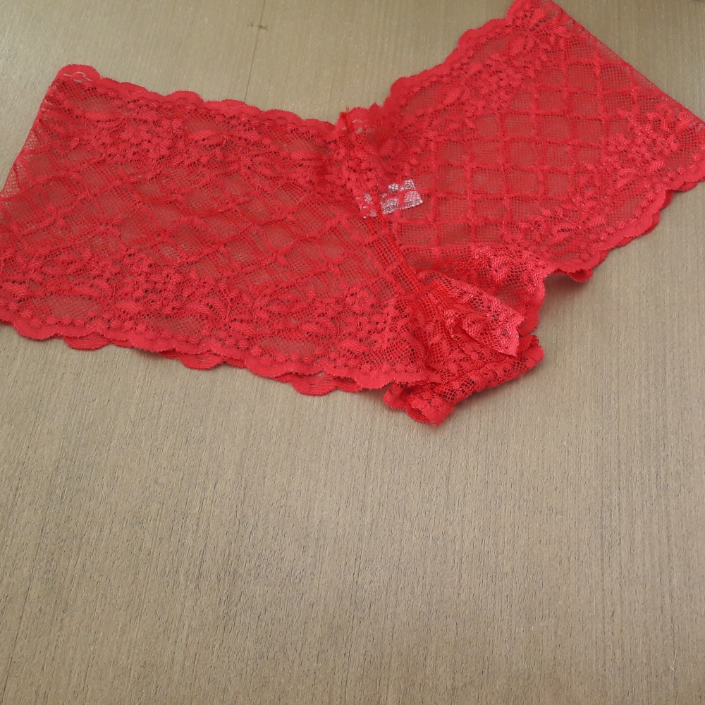 Caleçon de Renda Vermelho