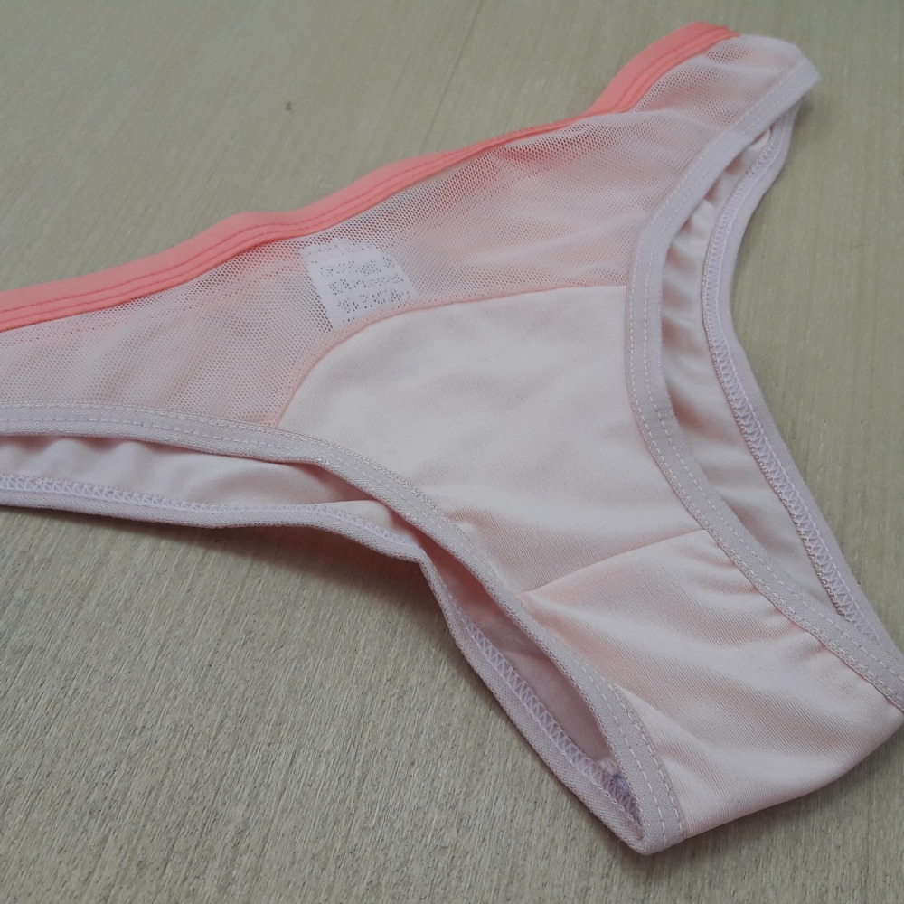 Calcinha Microfibra e Tule Nude