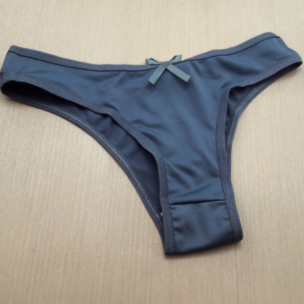 Calcinha Bárbara Cinza Chumbo