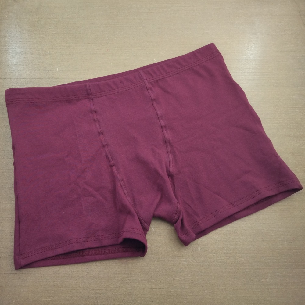 Cueca Boxer Cotton Embutida Vinho