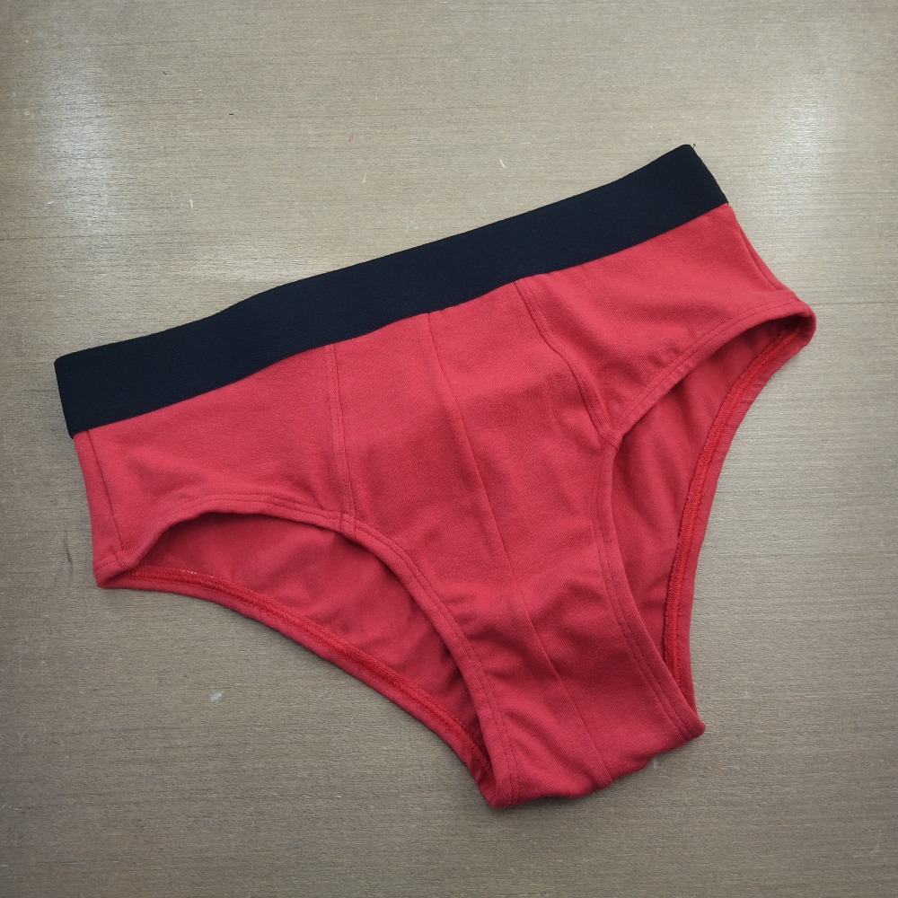 Cueca Slip Cotton  Vermelho