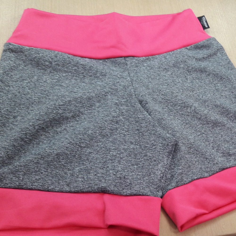 Short Liso Mescla/Rosa