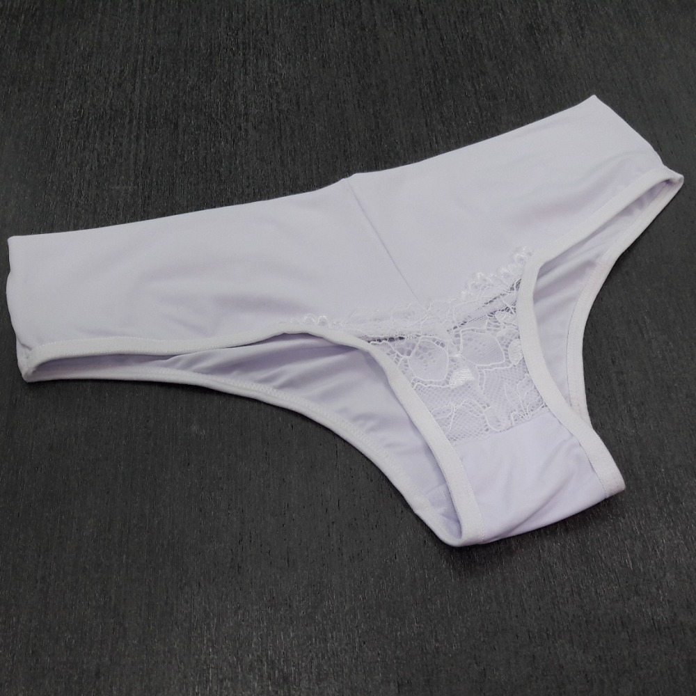Calcinha Maria em Microfibra Branco