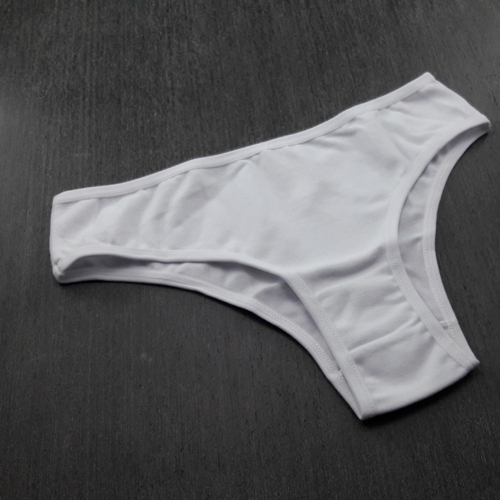 Calcinha Conforto Algodão Branco