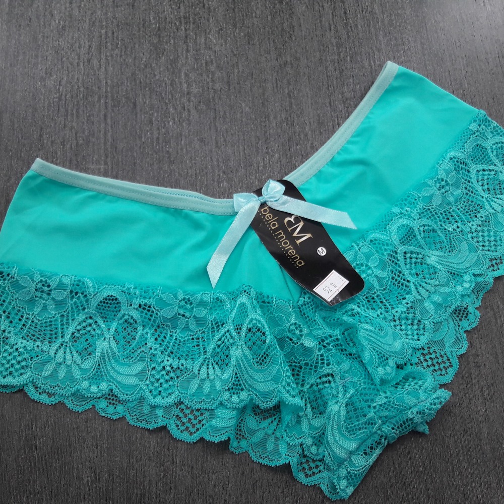 Calcinha Maya em Microfibra Verde Tamy