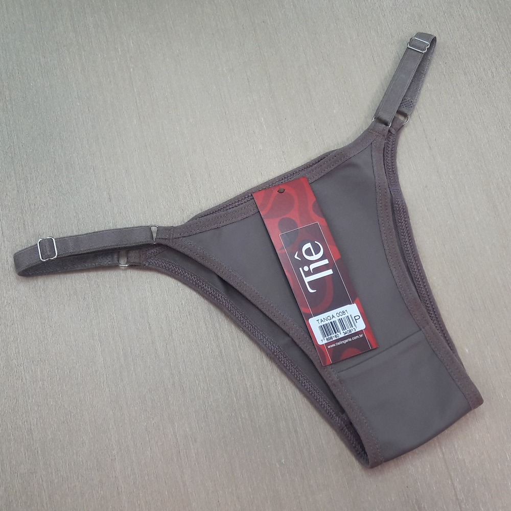 Tanga String Castanho