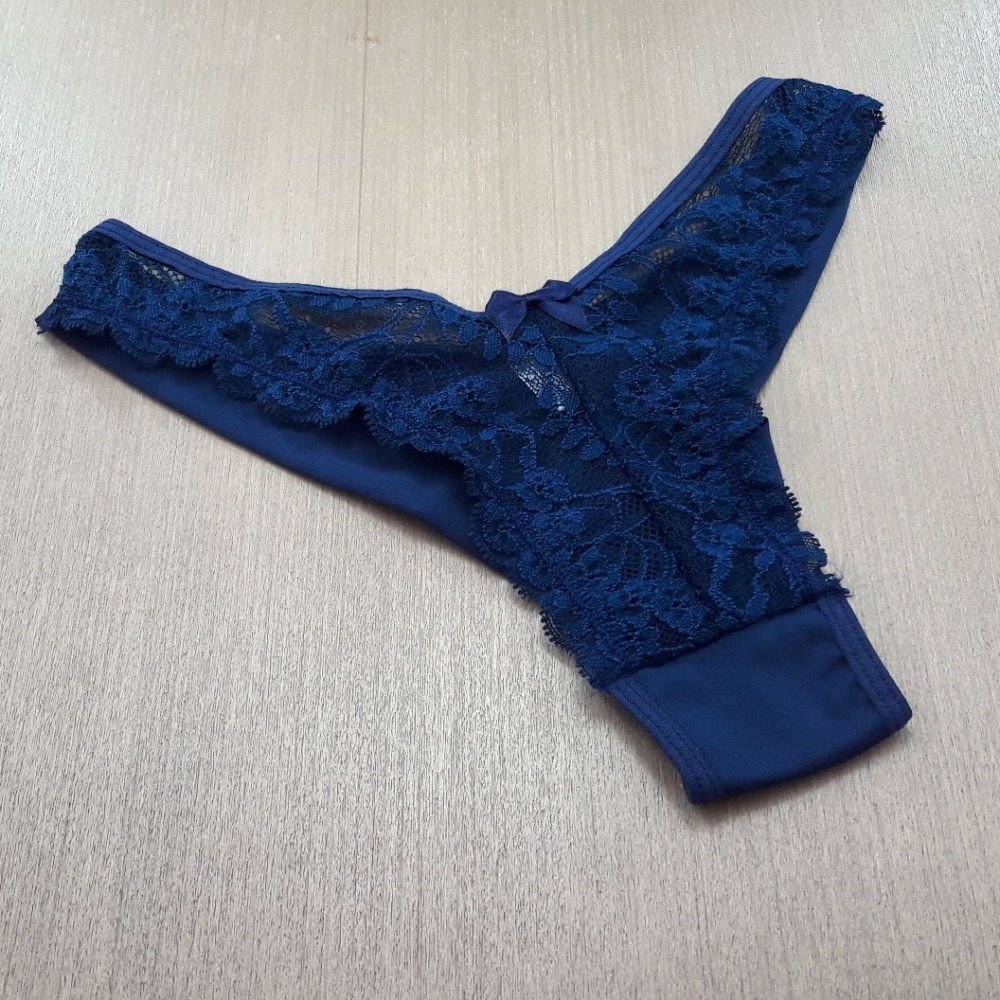 Tanga Paula Azul Marinho