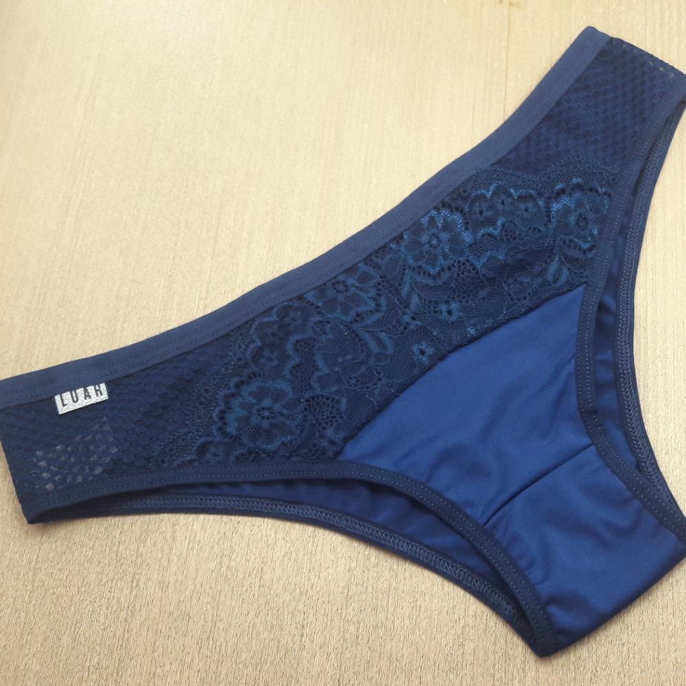 Tanga Dama da Noite Azul Marinho