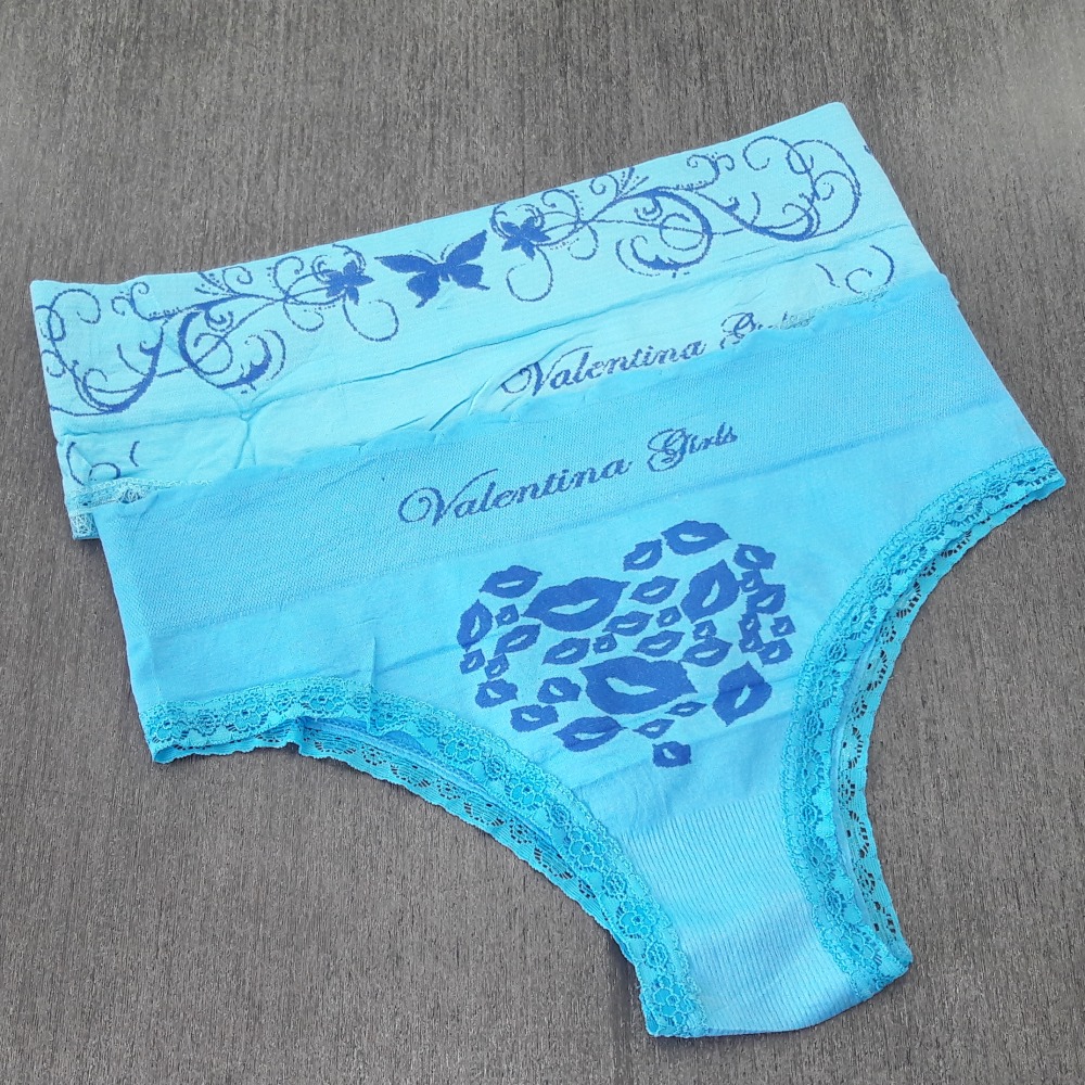 Calcinha Valentina Azul Claro