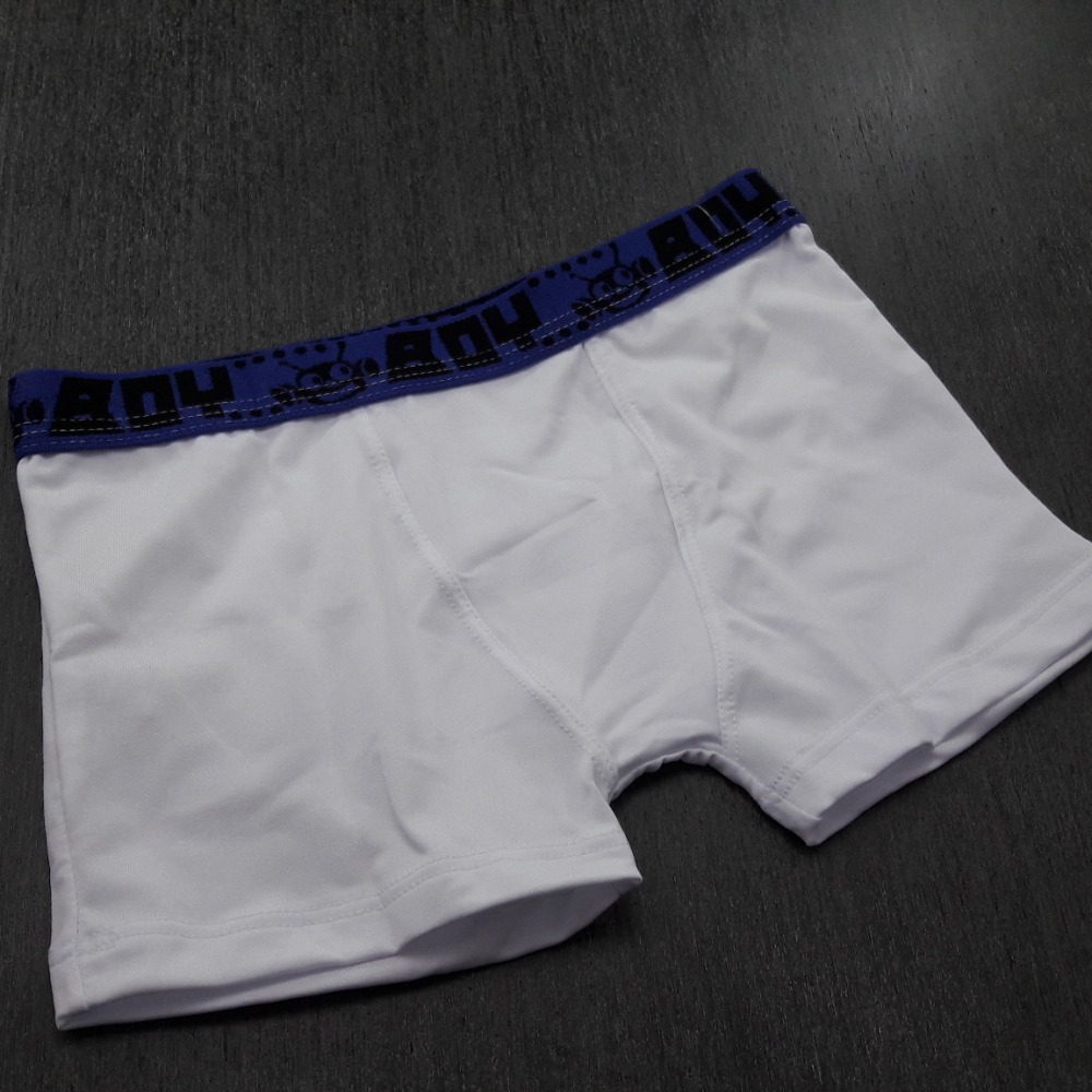 Cueca Boxer Infantil Branco