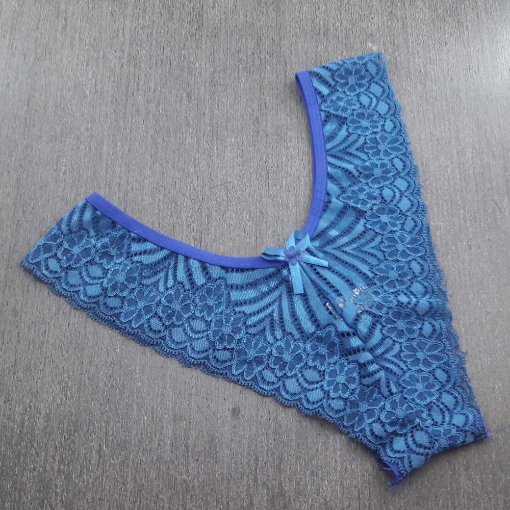 Calcinha Raquel Azul Atalaia