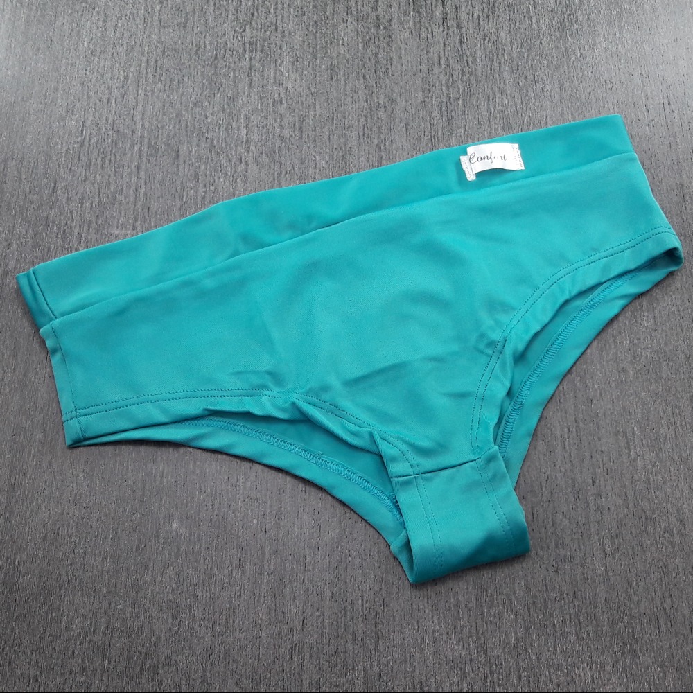 Tanga Conforto Verde Pavão-