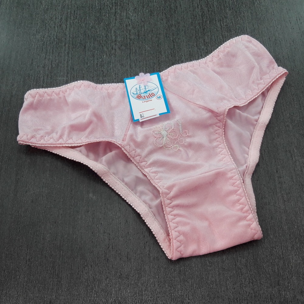 Calça Bordada Rosa Bebê