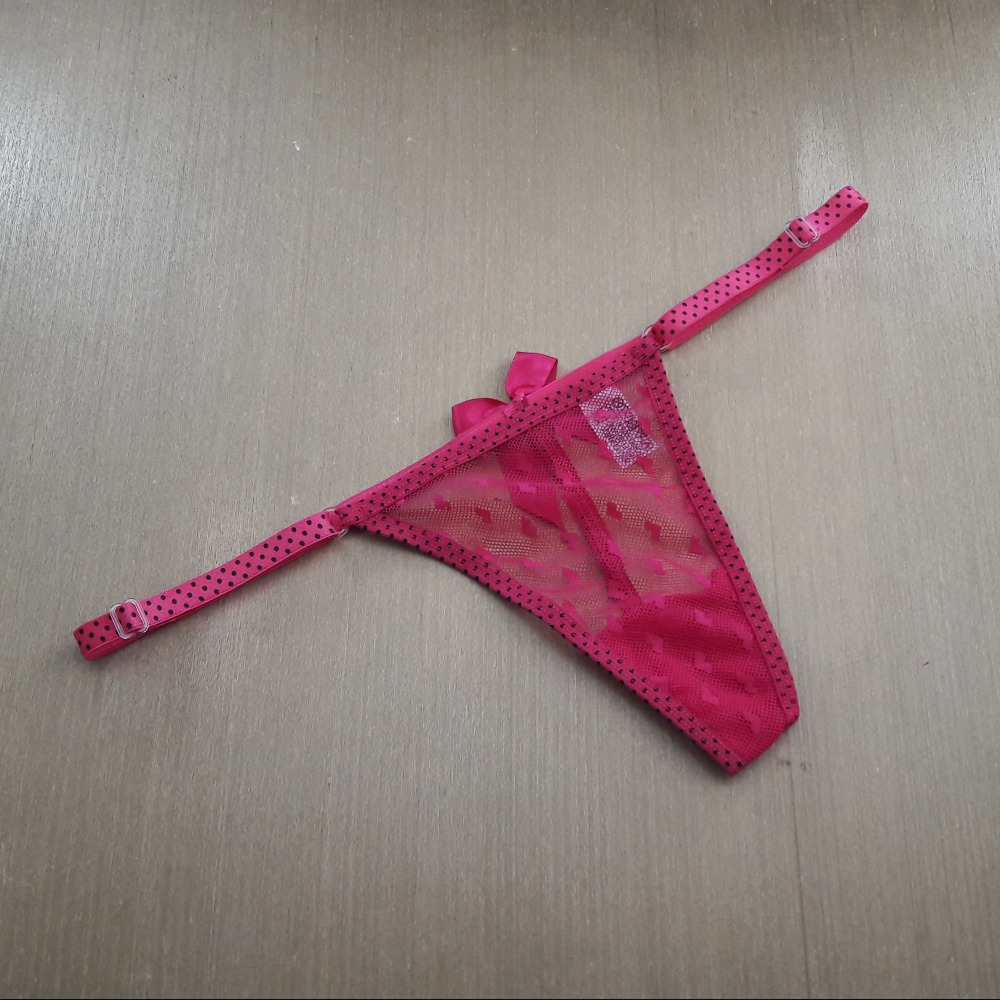 Tanga Fio Dental Po Rosa Pink