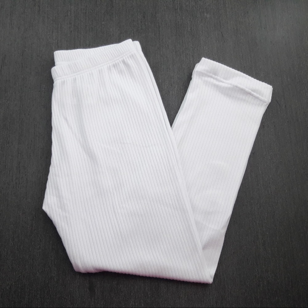 Legging Bsica Infantil Unissex Branco