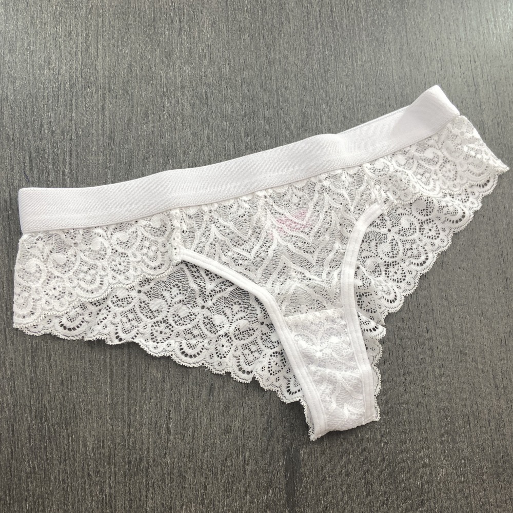 Tanga Fio Renda Branco