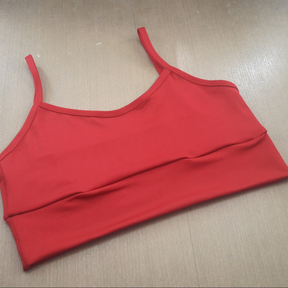 Top Fitness Suprema Flex - Conforto e Estilo para Todas as Atividades Vermelho