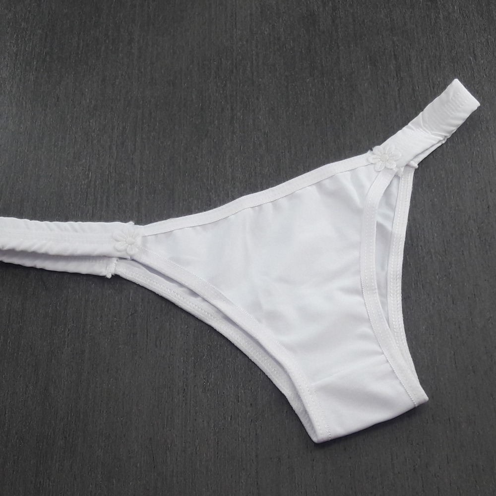 Tanga em Microfibra Thifani Branco