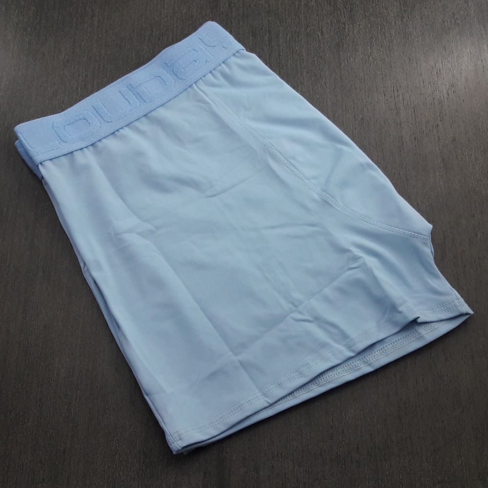 Cueca Boxer XG Microfibra Azul Beb