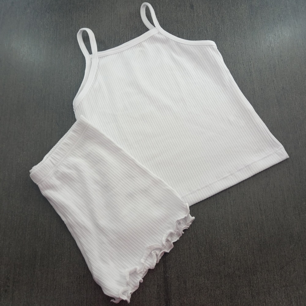 Conjunto Regata Feminina Duo Infantil Branco