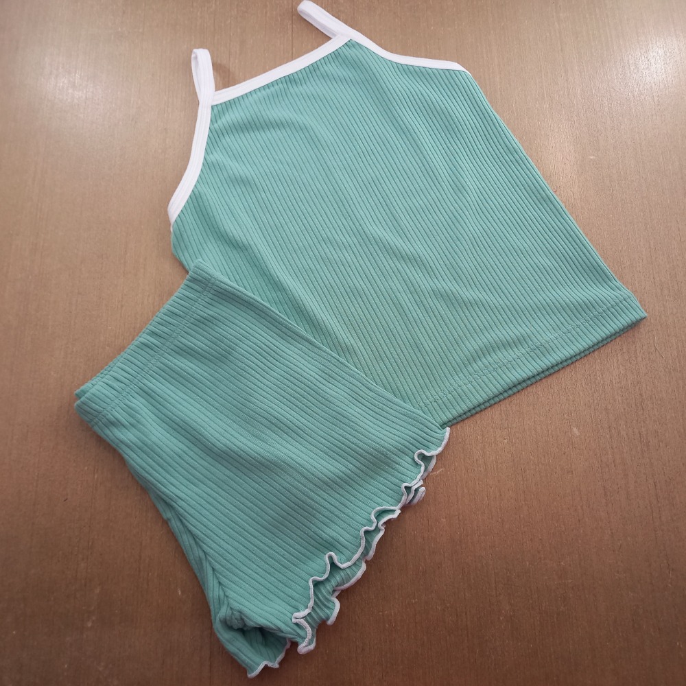 Conjunto Regata Feminina Duo Infantil Verde