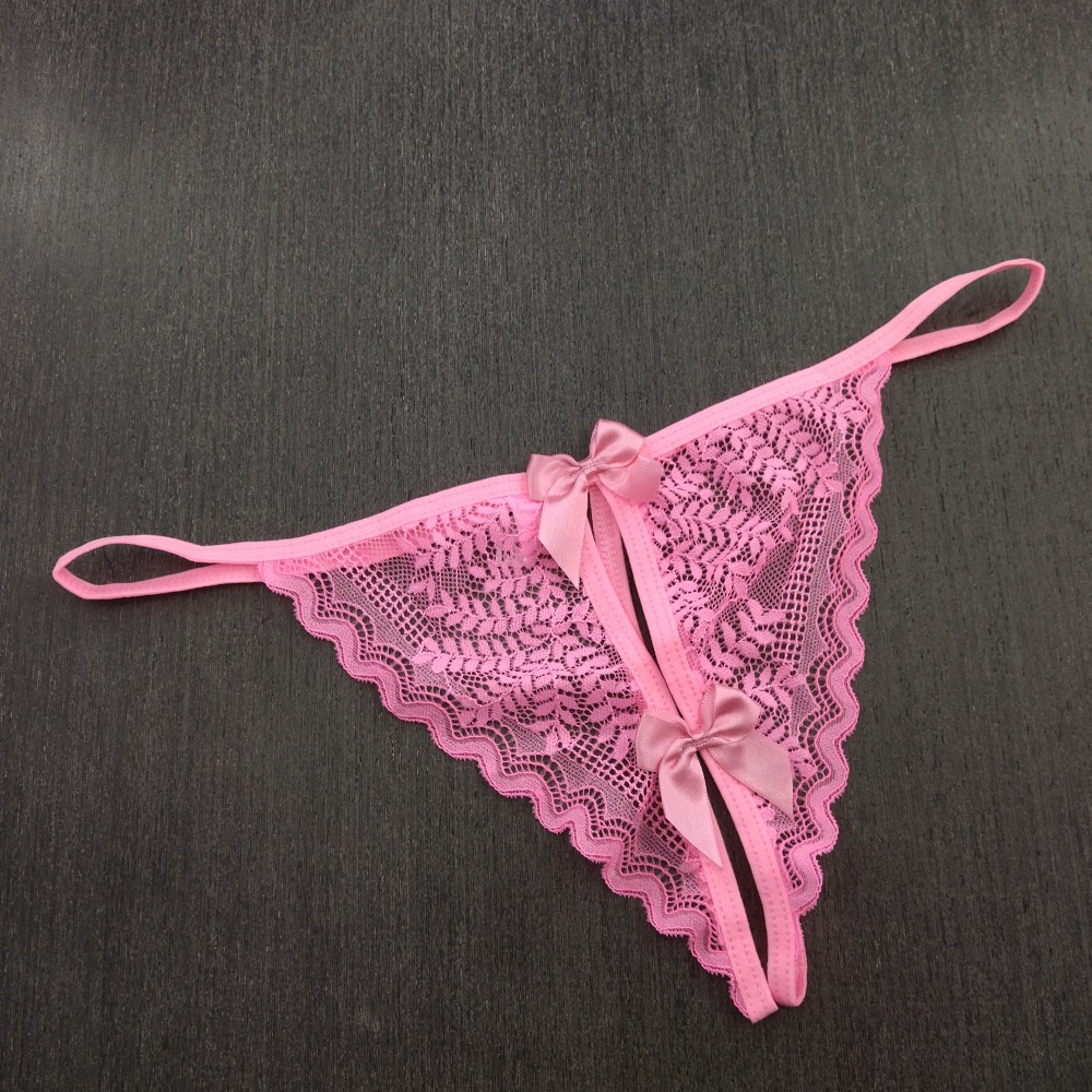 Tanga Fio Borboleta Rosa Pantera