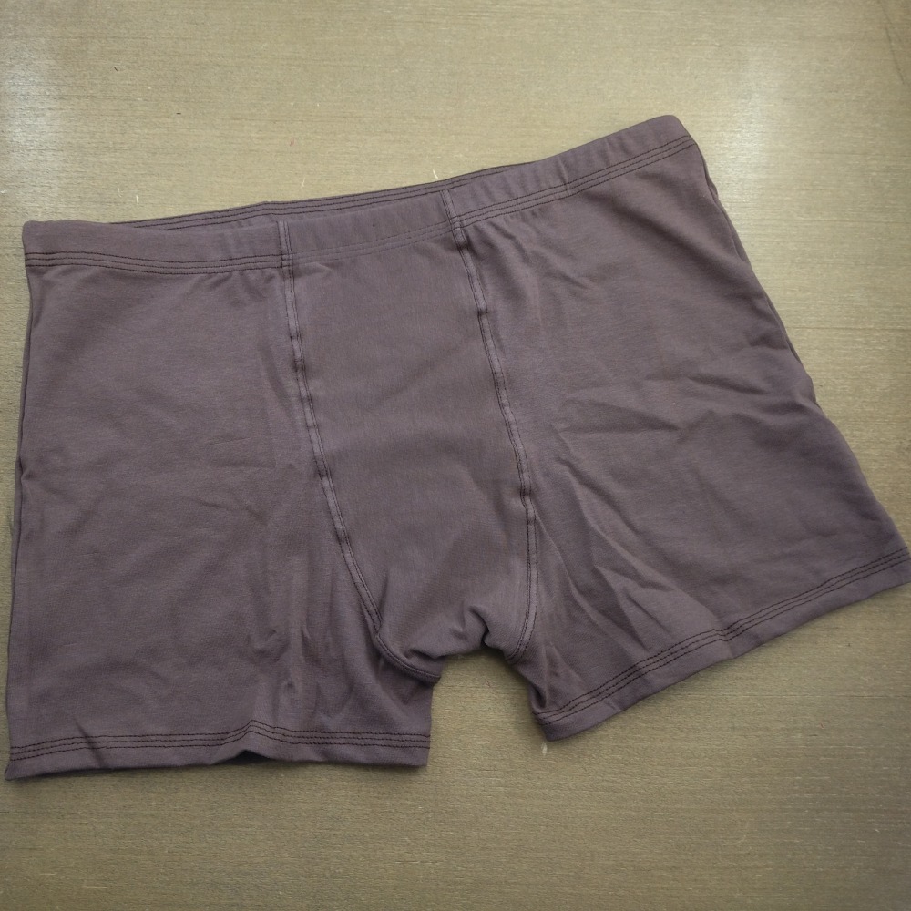 Cueca Boxer Cotton Embutida Marrom