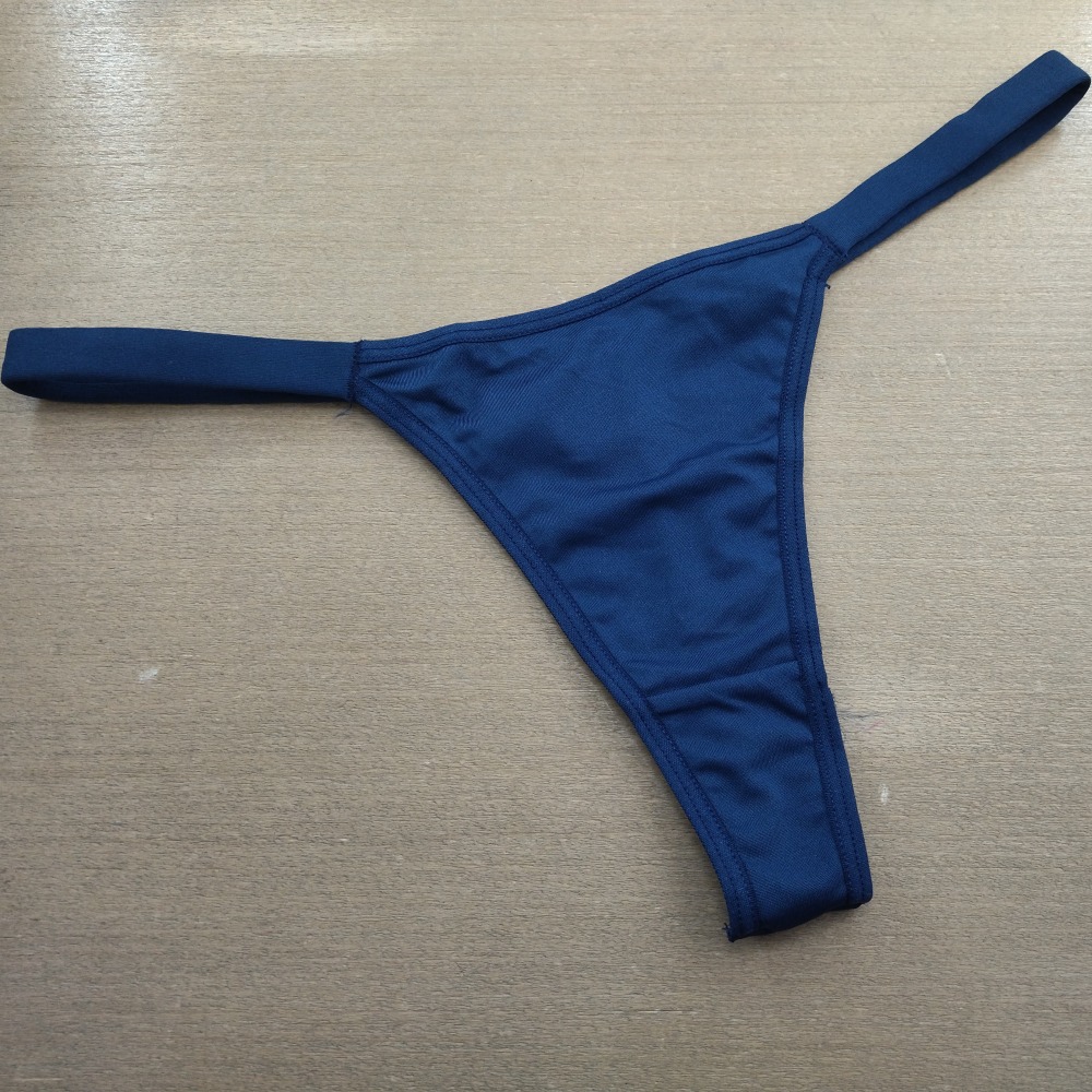 Tanga Fio Marquinha Azul Marinho