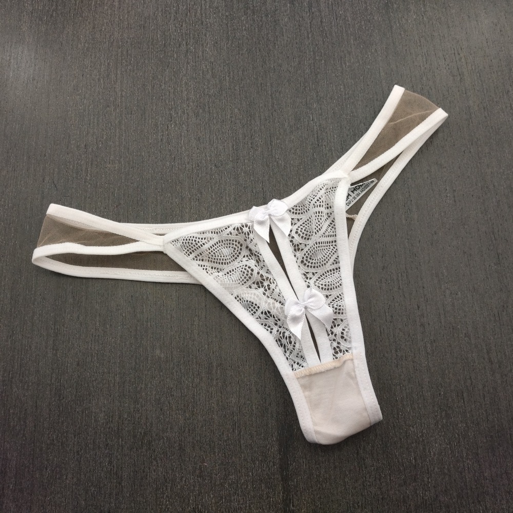 Tanga Julia Renda e Tule Branco