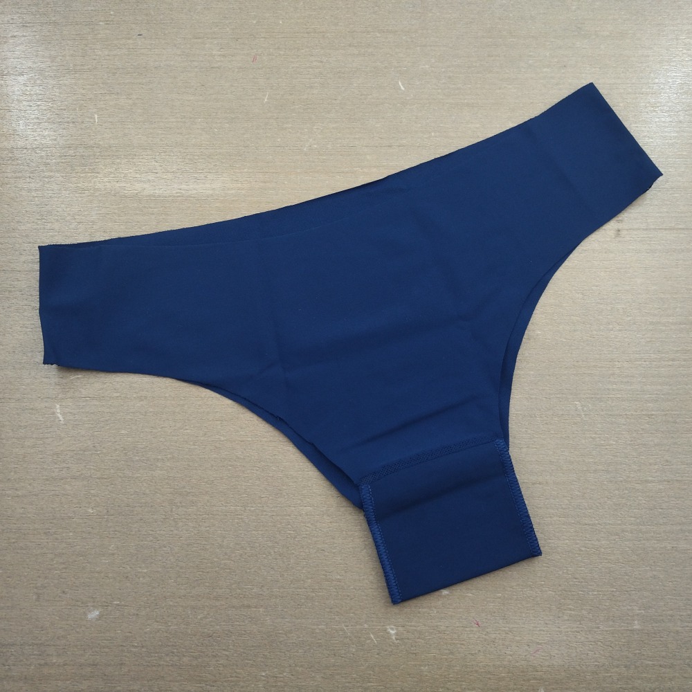 Tanga Conforto Laser sem Costura Azul Marinho