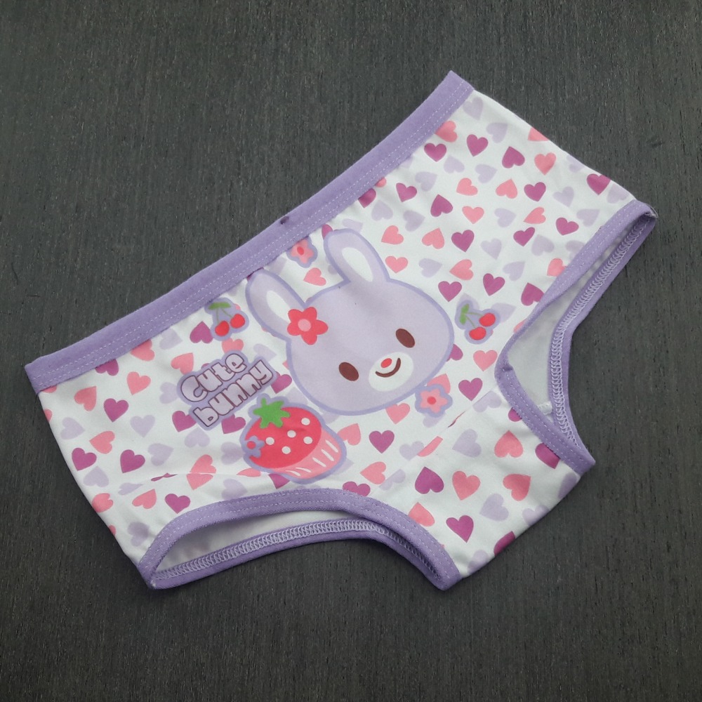 Calolinha Infantil Subliada com Estampas Variadas Lavanda