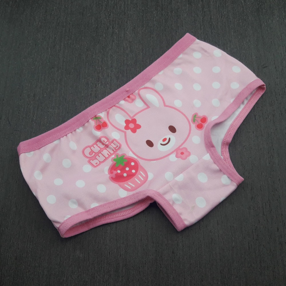 Calolinha Infantil Subliada com Estampas Variadas Rosa