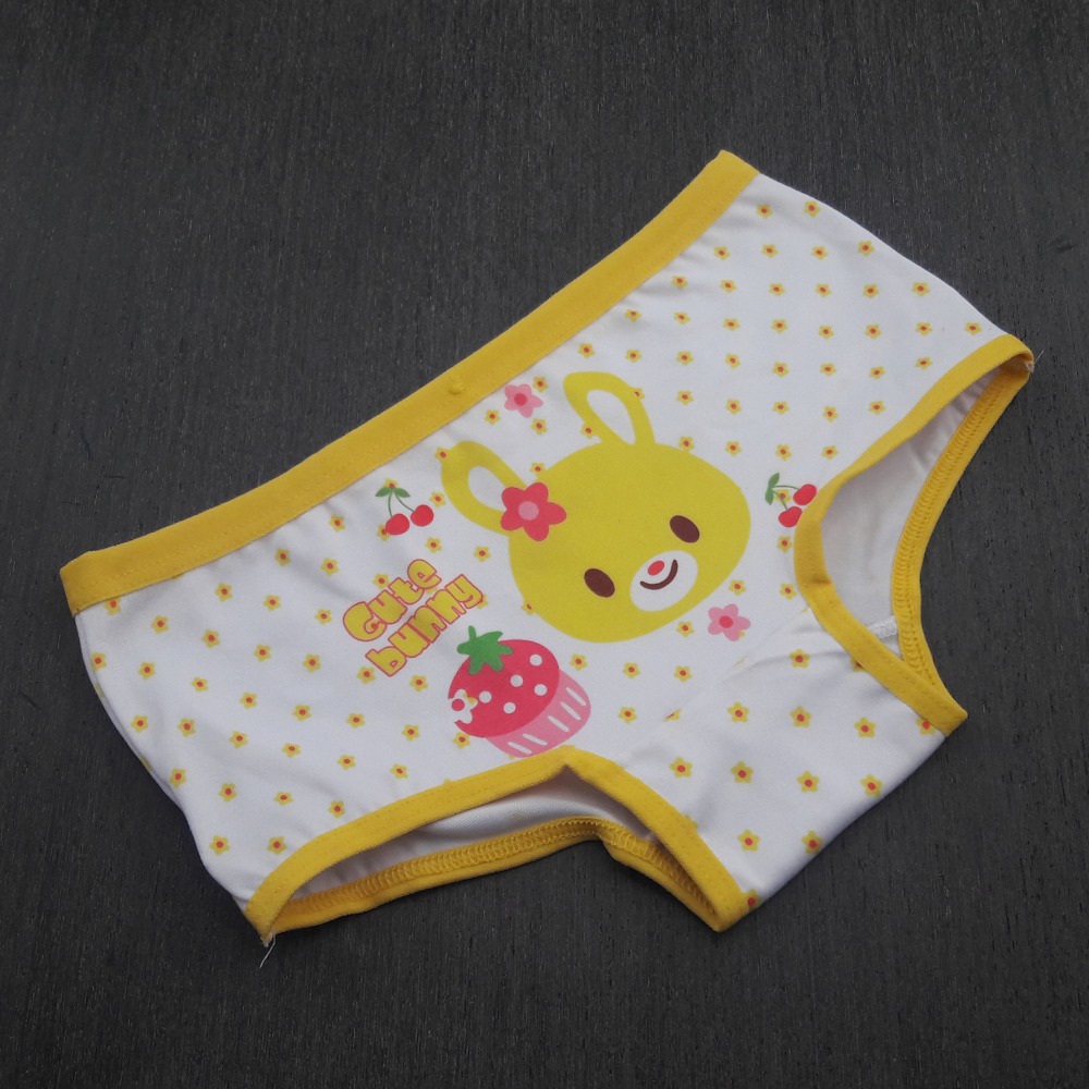 Calolinha Infantil Subliada com Estampas Variadas Amarelo