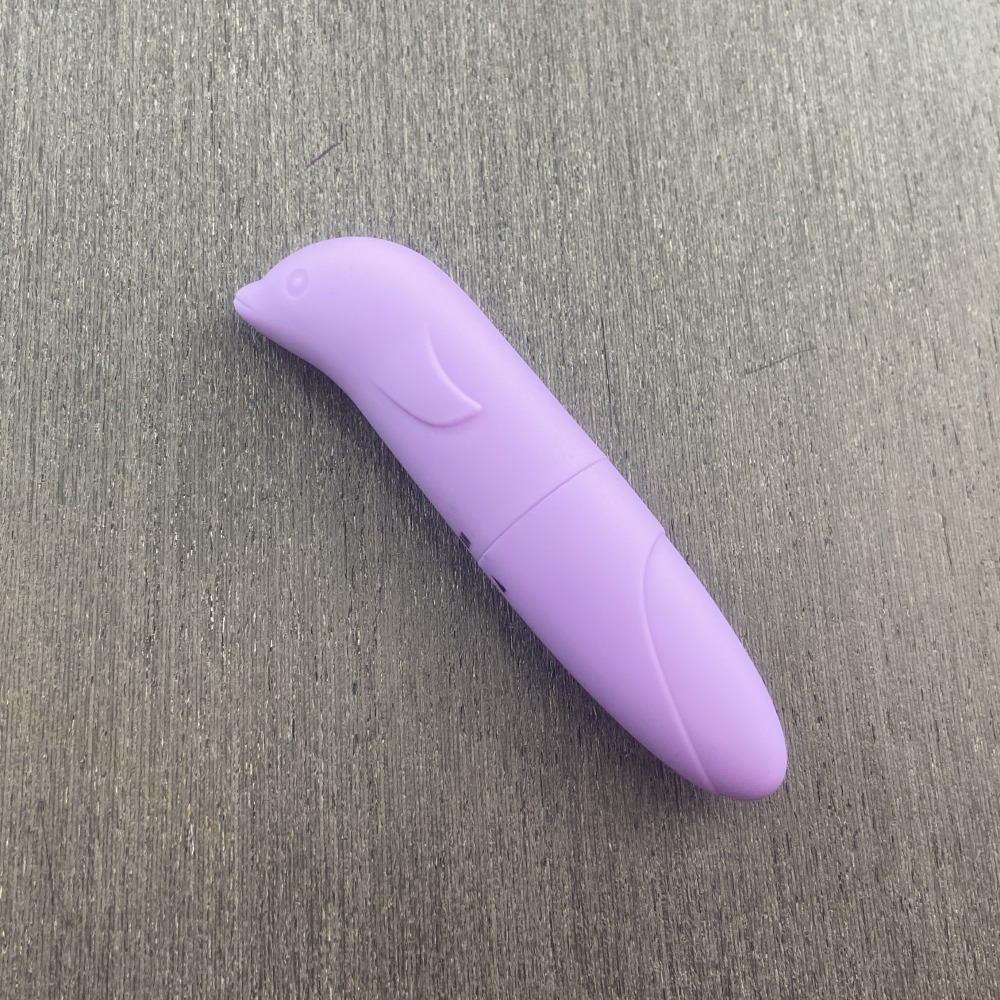 Vibrador Golfinho Ponto G Toque Aveludado Lils