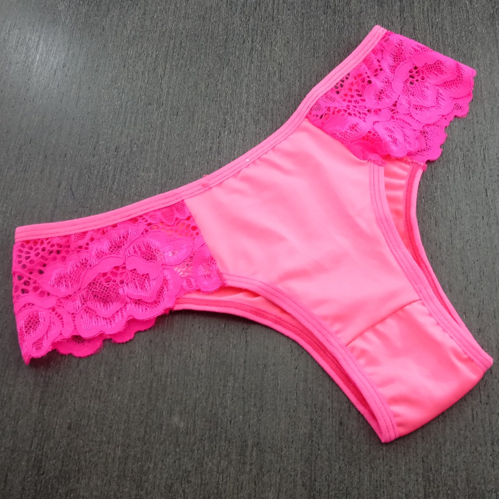 Calcinha L Romantic Rosa Neon