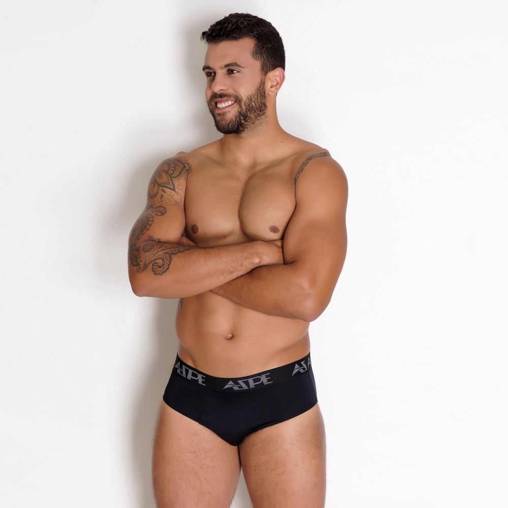 Cueca Slip Microfibra Lisa