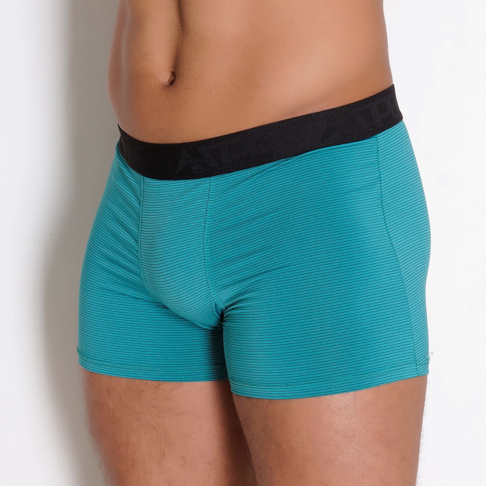 Cueca Boxer Microfibra Risca de Giz