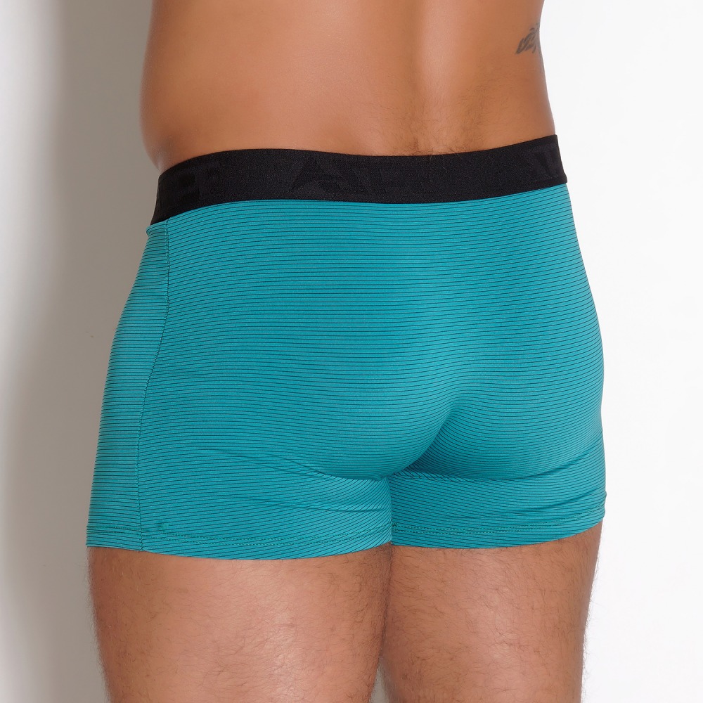 Cueca Boxer Microfibra Risca de Giz