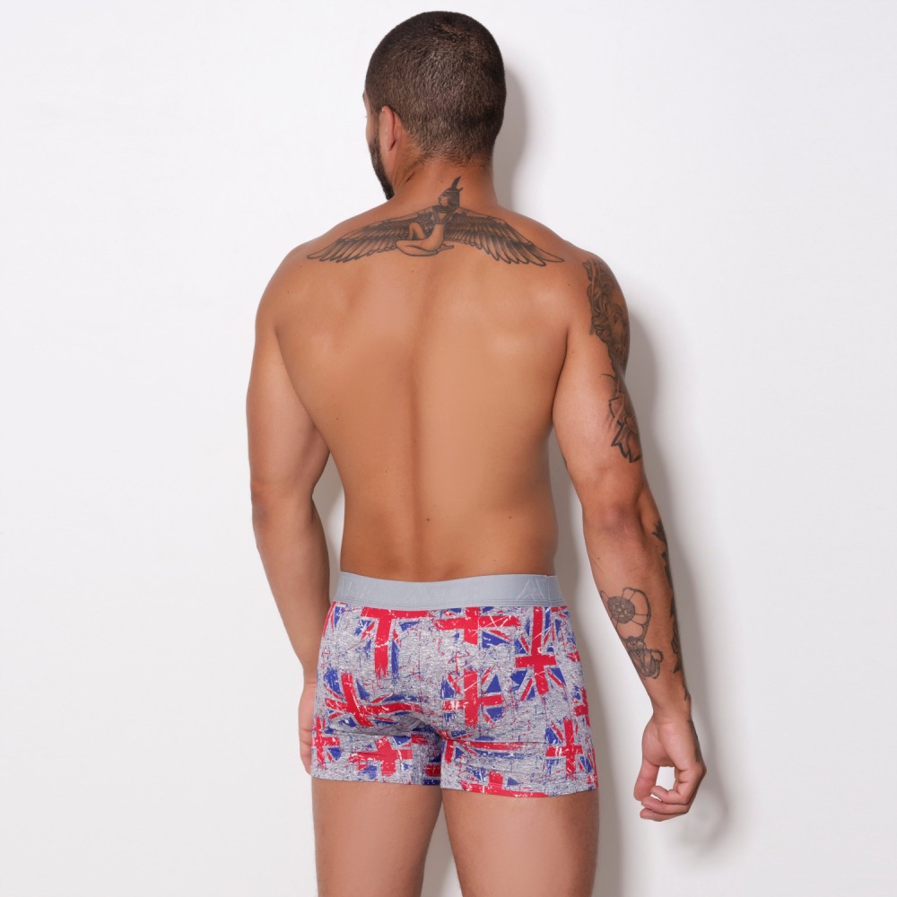 Cueca Boxer Microfibra Estampada