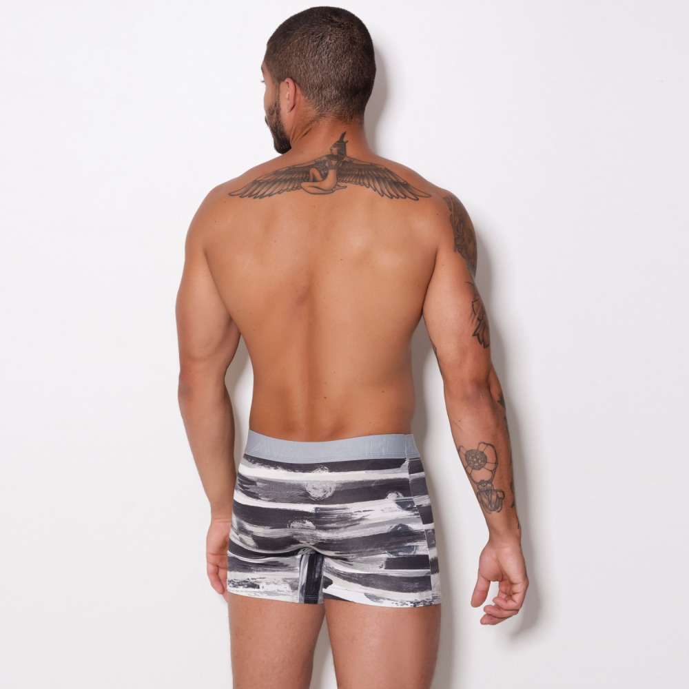 Cueca Boxer Microfibra Estampada