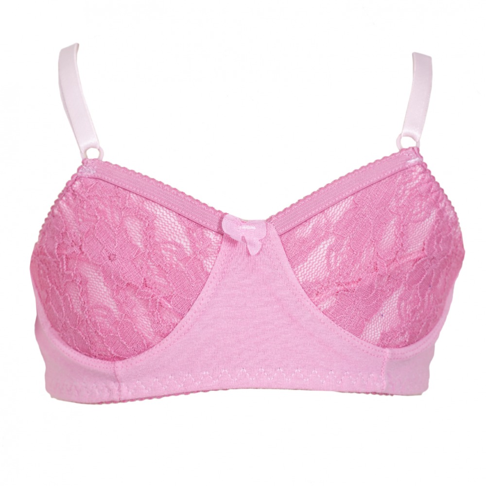 Sutiã Juvenil Em Cotton Liso Lingerie Br Atacado Para 