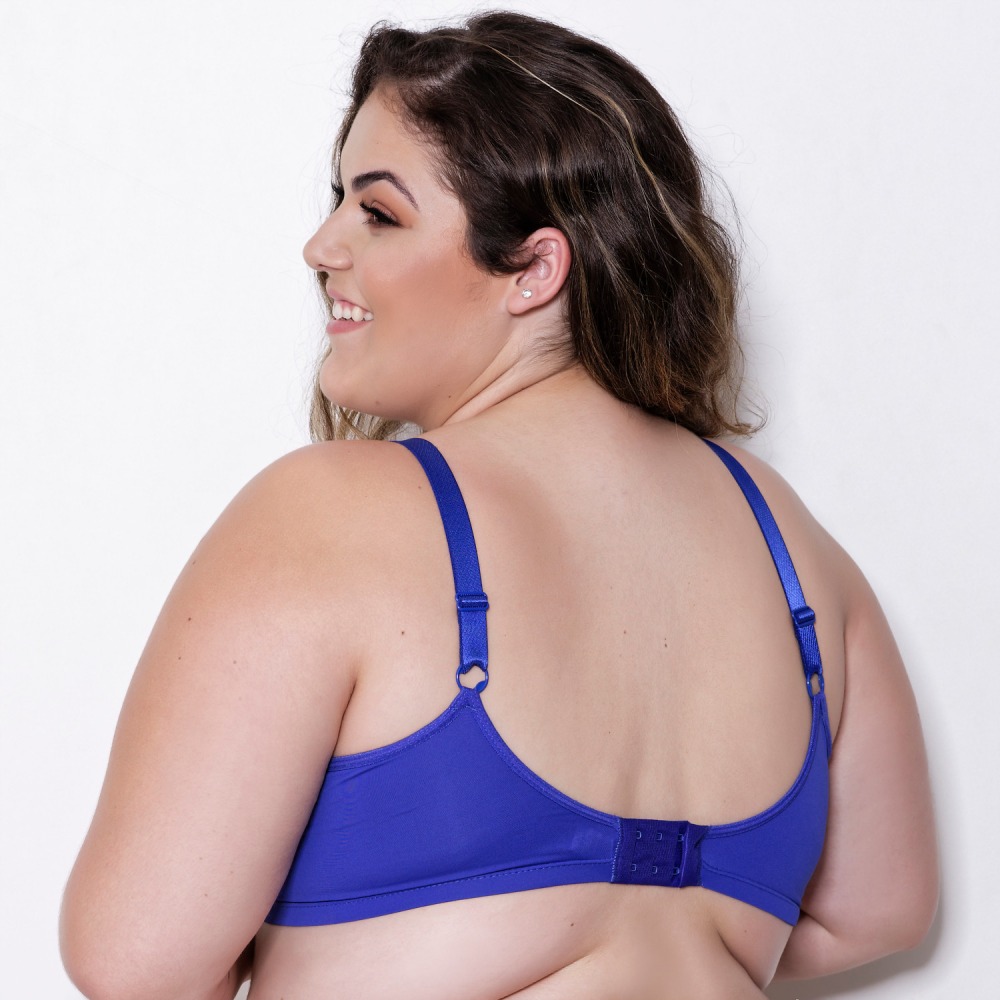 Suti  Plus Size em Microfibra Detalhe Lao