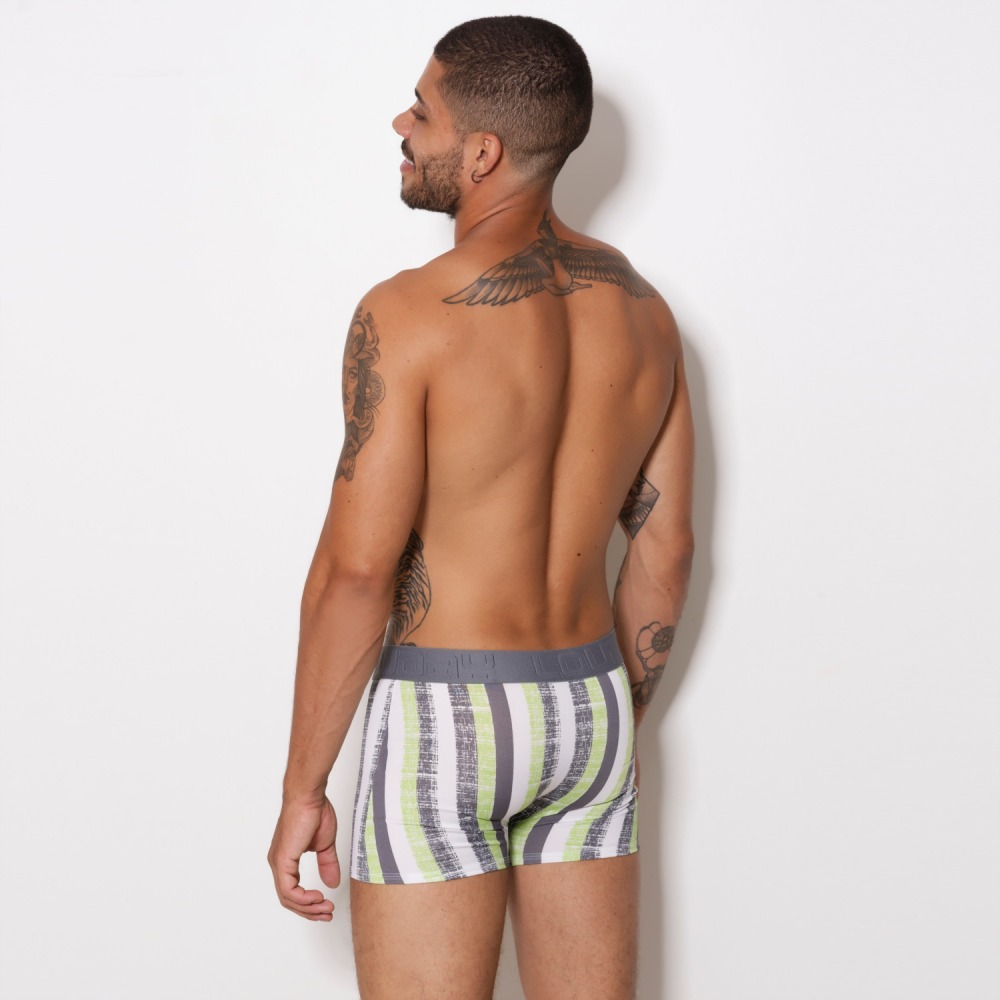 Cueca Boxer Romantic Estampada