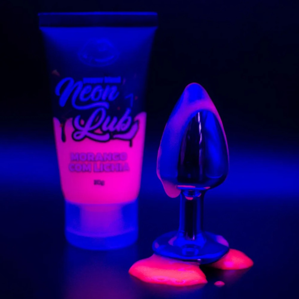 Gel Lubrificante Neon Lub 30g Comestvel