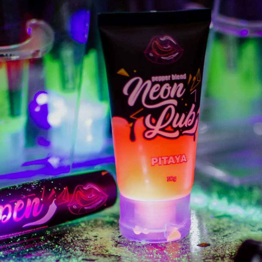 Gel Lubrificante Neon Lub 30g Comestvel